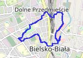 2018-12-12_Marsz_Bielsko - mapa trasy gps - marsz