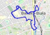 2018-12-13_Marsz_Bielsko - mapa trasy gps - marsz