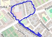 2018-12-17a_Marsz_Bielsko - mapa trasy gps - marsz