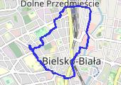 2018-12-20_Marsz_Bielsko - mapa trasy gps - marsz
