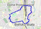 2018-12-23_Marsz_Bielsko - mapa trasy gps - marsz