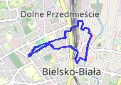 2018-12-28_Marsz_Bielsko - mapa trasy gps - marsz
