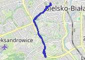 2018-12-29_Marsz_Bielsko - mapa trasy gps - marsz