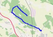 Trasa z dnia 2018-12-30 13:53 - mapa trasy gps - bieganie