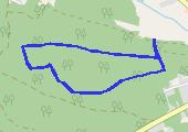 Trasa z dnia 2018-12-30 14:44 - mapa trasy gps - rower górski