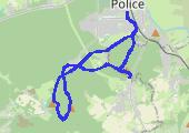 Trasa z dnia 2018-12-30 15:18 - mapa trasy gps - rower górski