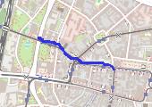 Trasa z dnia 2018-12-31 22:27 - mapa trasy gps - marsz