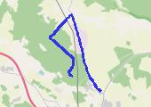 Trasa z dnia 2019-01-06 15:01 - mapa trasy gps - bieganie