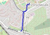 Trasa z dnia 2019-01-08 17:41 - mapa trasy gps - marsz