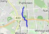 Trasa z dnia 2019-01-09 10:23 - mapa trasy gps - marsz