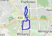 Trasa z dnia 2019-01-10 11:12 - mapa trasy gps - marsz