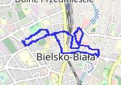 2019-01-04A_Marsz_Bielsko - mapa trasy gps - marsz