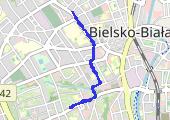 2019-01-04B_Marsz_Bielsko - mapa trasy gps - marsz
