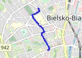 2019-01-04C_Marsz_Bielsko - mapa trasy gps - marsz