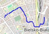 2019-01-05A_Marsz_Bielsko - mapa trasy gps - marsz