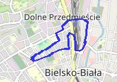 2019-01-11_Marsz_Bielsko - mapa trasy gps - marsz