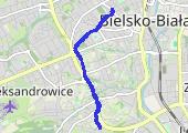 2019-01-12_Marsz_Bielsko - mapa trasy gps - marsz
