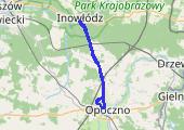 2 - mapa trasy gps - rower szosowy