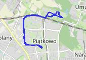 Trasa z dnia 2019-01-15 19:26 - mapa trasy gps - marsz