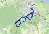 Trasa z dnia 2019-01-19 11:47 - mapa trasy gps - rower górski