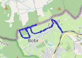 Trasa z dnia 2019-01-23 16:45 - mapa trasy gps - narty biegowe