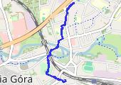 Trasa z dnia 2019-01-24 16:57 - mapa trasy gps - marsz