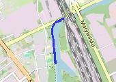 Trasa z dnia 2019-01-27 00:27 - mapa trasy gps - spacer
