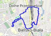 2019-01-18_Marsz_Bielsko - mapa trasy gps - marsz