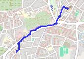 Trasa z dnia 2019-01-27 14:52 - mapa trasy gps - marsz