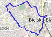 2019-01-31_Marsz_Bielsko - mapa trasy gps - marsz
