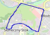 Trasa z dnia 2019-01-30 18:33 - mapa trasy gps - bieganie