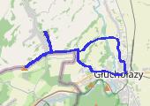 Kalwaria na Przedgórzu Paczkowskim - mapa trasy gps - marsz