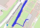 rozgrzewka - mapa trasy gps - bieganie