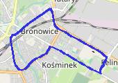 3 Dycha do Maratonu (nocna) - mapa trasy gps - bieganie