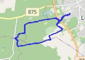 Trasa z dnia 2019-02-03 15:44 - mapa trasy gps - spacer