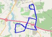 Trasa z dnia 2019-02-05 18:13 - mapa trasy gps - łyżwy