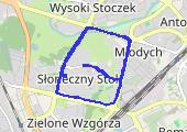 Trasa z dnia 2019-02-05 18:52 - mapa trasy gps - bieganie