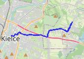 Trasa z dnia 2018-06-20 13:20 - mapa trasy gps - rower miejski