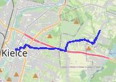 Trasa z dnia 2018-06-22 12:43 - mapa trasy gps - rower miejski