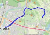 Trasa z dnia 2018-07-04 13:27 - mapa trasy gps - rower miejski