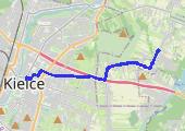 Trasa z dnia 2018-07-06 14:54 - mapa trasy gps - rower miejski
