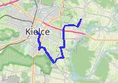 Trasa z dnia 2018-07-23 22:57 - mapa trasy gps - rower miejski