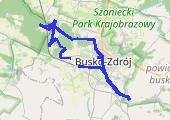 Trasa z dnia 2018-07-28 20:00 - mapa trasy gps - rower miejski
