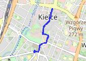 Trasa z dnia 2018-07-06 00:28 - mapa trasy gps - rower miejski