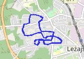 Trasa z dnia 2019-02-06 19:02 - mapa trasy gps - spacer