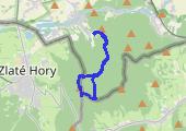 Biskupia Kopa o poranku - mapa trasy gps - marsz