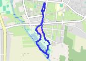 Trasa z dnia 2013-07-18 12:11 - mapa trasy gps - marsz