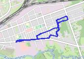 Trasa z dnia 2019-02-12 15:54 - mapa trasy gps - marsz