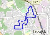 Trasa z dnia 2019-02-14 19:27 - mapa trasy gps - spacer