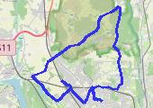 Trasa z dnia 2019-02-16 15:57 - mapa trasy gps - rower trekkingowy
